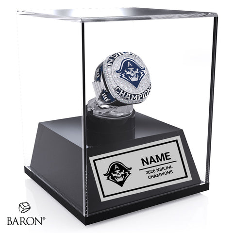 Admirals Hockey Club 2026 Championship Display Case