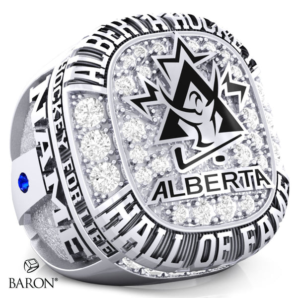 Alberta Hockey Hall of Fame Calgary Canuck Ring - Design 1.7