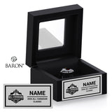 All-Canadian Classic Football 2026 Black Window Ring Box