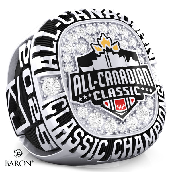 All-Canadian Classic Football 2025 Championship Ring - Design 1.9