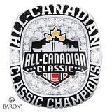 All-Canadian Classic Football 2025 Championship Ring - Design 1.9
