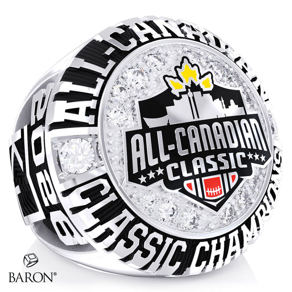 All-Canadian Classic Football 2026 Championship Ring - Design 2.1