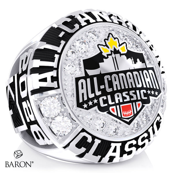 All-Canadian Classic Football 2026 Commemorative Ring - Design 2.3