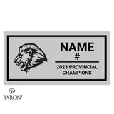 Assumption College Football 2023 Championship Black Standard Window Ring Box
