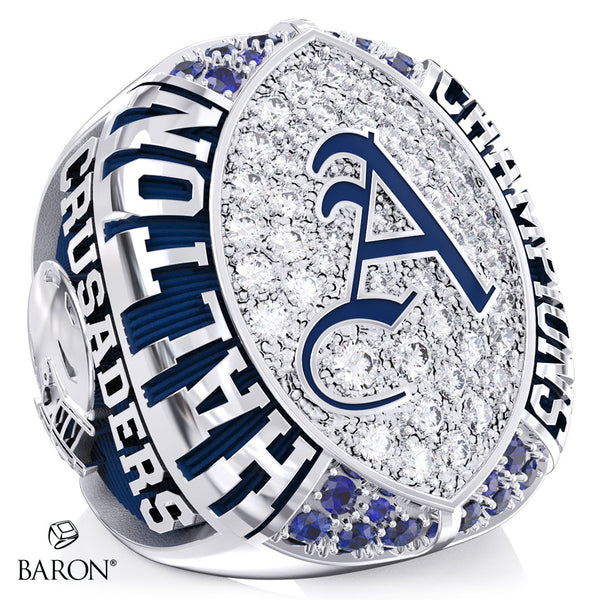 Assumption Crusaders Football 2025 Championship Ring - Design 3.1