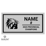 Auburn Eagles Football 2023 Championship Black LED Ring Box