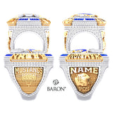 BCI Mustangs Football 2024 Championship Ring - Design 1.3 SR Mustangs