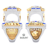 BCI Mustangs Football 2024 Championship Ring - Design 1.4 JR Colts