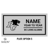 BC Lions Alumni Football Championship Black Window Ring Box