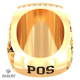 BC Lions Alumni Football-1968 to 1978 Era Championship Ring - Design 1.11
