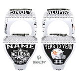BC Lions Alumni Football-2004 to Present Era Championship Ring - Design 1.14