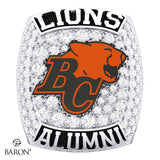 BC Lions Alumni Football-2004 to Present Era Championship Ring - Design 1.14