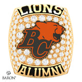 BC Lions Alumni Football-2004 to Present Era Championship Ring - Design 1.15