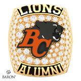 BC Lions Alumni Football-1978 to 1989 Era Championship Ring - Design 1.17