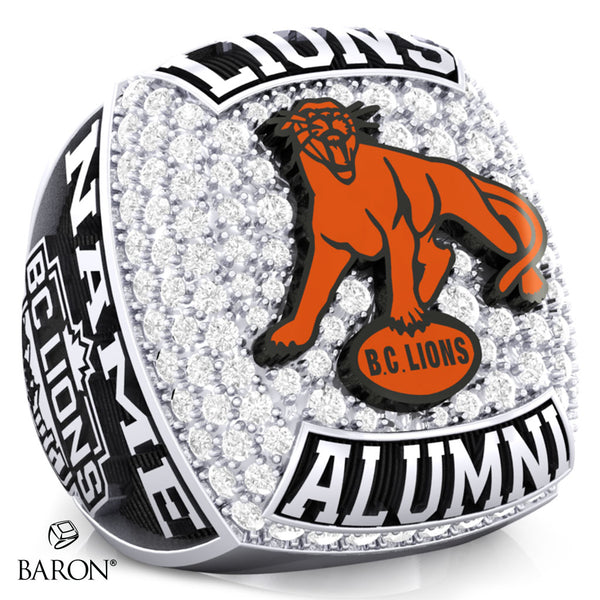BC Lions Alumni Football-1954 to 1968 Era Championship Ring - Design 1.18