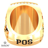 BC Lions Alumni Football-1954 to 1968 Era Championship Ring - Design 1.19