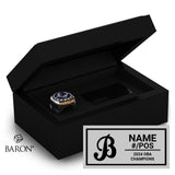 Barrie Baycats 17U 2024 Championship Black Standard Window Ring Box
