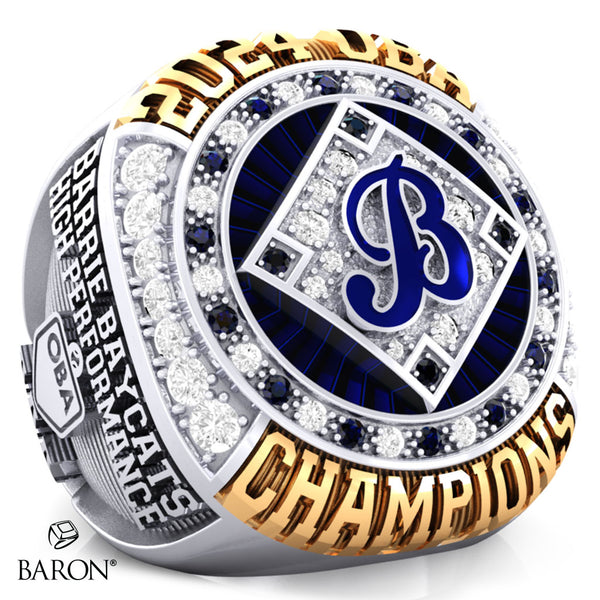 Barrie Baycats 17U 2024 Championship Ring - Design 1.1