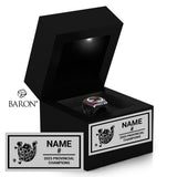 Barrie Colts U14BB OMHA Hockey 2025 Championship Black LED Ring Box