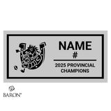 Barrie Colts U14BB OMHA Hockey 2025 Championship Black LED Ring Box
