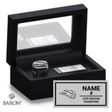 Bishop Ryan Celtics Football 2025 Championship Black Standard Window Ring Box