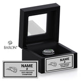 Bishop Ryan Celtics Football 2025 Championship Black Window Ring Box