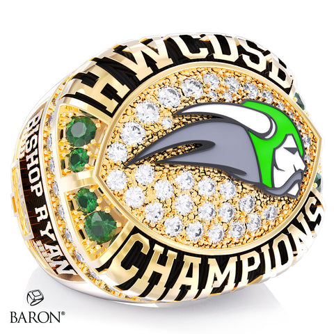 Bishop Ryan Celtics Football 2025 Championship Ring - Design 1.5
