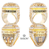 Korah Colts Football 2025 Championship Ring - Design 6.3
