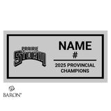Prairie Storm Hockey 2025 Championship Black Window Ring Box