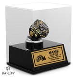 Brampton Bulldogs OSFL U16 2024 Championship Display Case