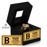 Brampton Bulldogs U18 OSFL 2023 Championship Black Window Ring Box