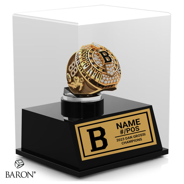 Brampton Bulldogs U18 OSFL 2023 Championship Display Case
