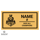 Brampton Express ALL Lacrosse 2025 Championship Black LED Ring Box