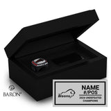 Brantford Bisons U10 Football 2024 Championship Black Standard Window Ring Box