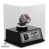 Burlington Blaze Lacrosse 2024 Championship Display Case