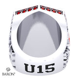Burlington Blaze Lacrosse 2024 Championship Ring - Design 1.1