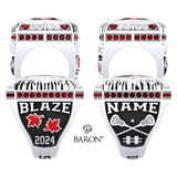 Burlington Blaze Lacrosse 2024 Championship Ring - Design 1.1