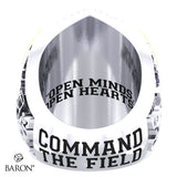 Burlington Stampeders U14 Football 2024 Championship Ring - Design 1.7