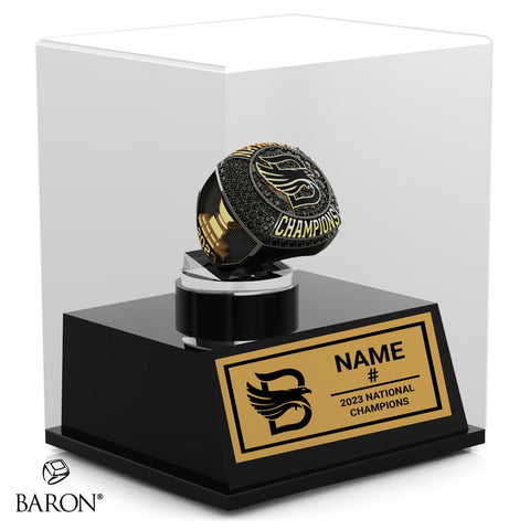 Burnaby Football Club 2023 Championship Display Case