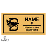 Burnaby Football Club 2023 Championship Black Standard Window Ring Box