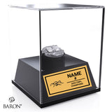 Calgary Gators AFL Football 2025 Championship Display Case
