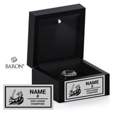 Carlton Crusaders Football 2025 Championship Black LED Ring Box