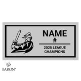 Carlton Crusaders Football 2025 Championship Black Standard Window Ring Box