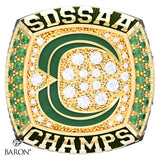 Chargers Football 2025 Championship Ring- Design 2.6