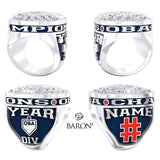 Chatham Diamonds Baseball 2025 Championship Ring - Design 3.6 *BALANCE*