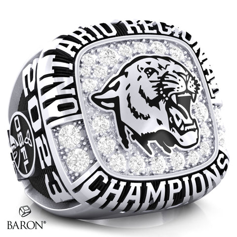 Chatham-Kent Cougars OSFL 2023 Championship Ring - Design 1.2