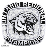 Chatham-Kent Cougars OSFL 2023 Championship Ring - Design 1.2