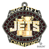 Cold Lake Fighter Jets AFL 2023 Championship Ring Top Pendant - Design 5.6