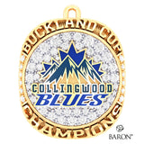 Collingwood Blues OJHL 2023 Championship Ring Top Pendant - Design 2.5