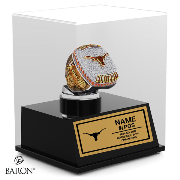 Corpus Christi CSS Football 2024 Championship Display Case